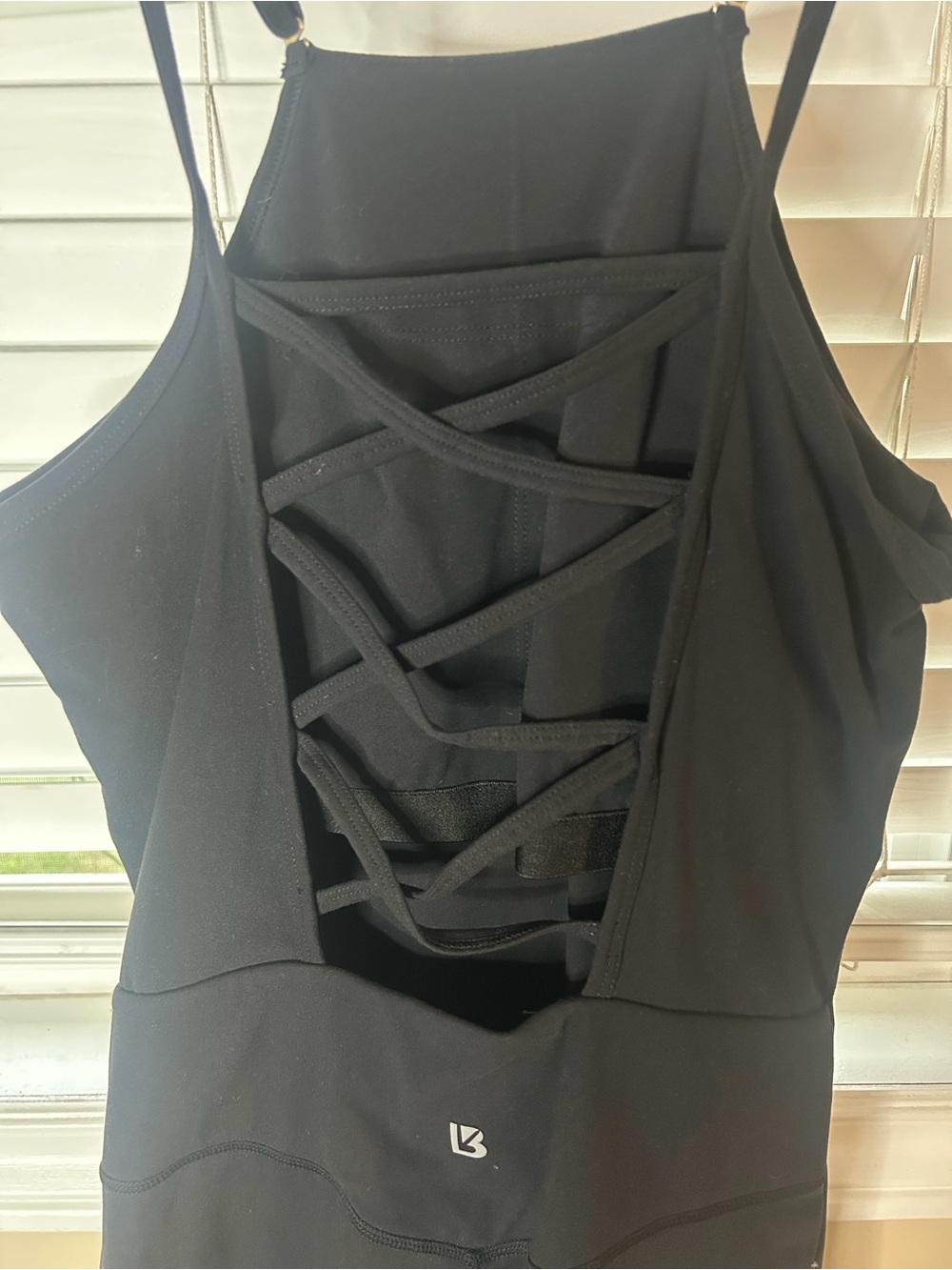 BuffBunny Black Halter Neck Mini Dress - Picture 3 of 4